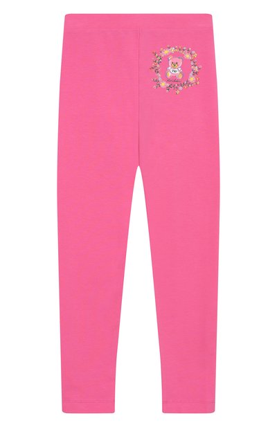 Хлопковые легинсы MOSCHINO, арт. HFP04X/LBA10/10-14