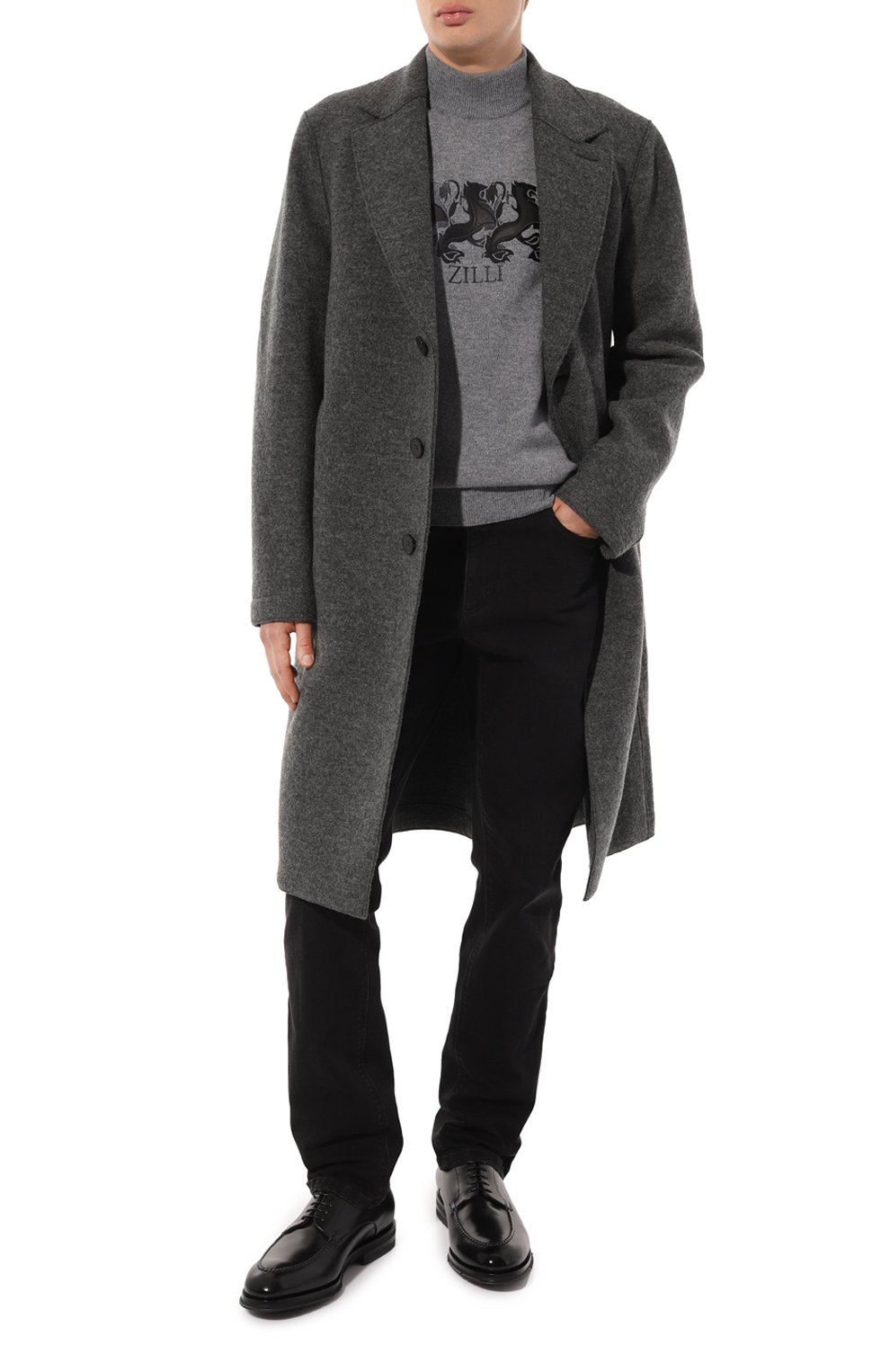 Водолазка из шерсти и кашемира ZILLI, арт. KHM001M0220VTL000, фото 2