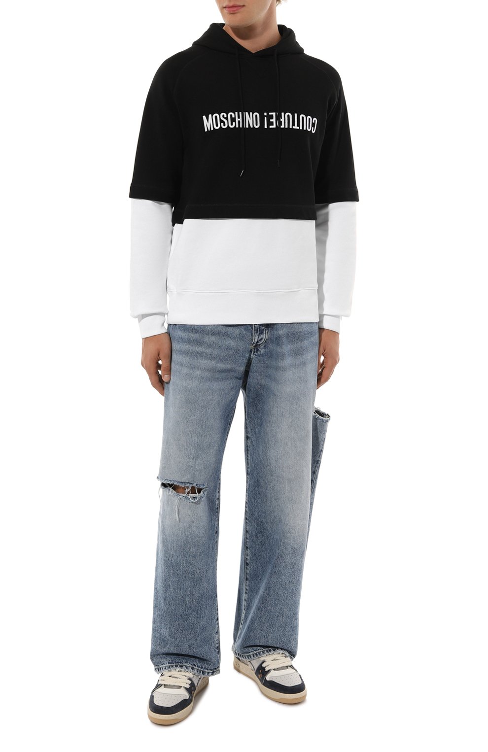 Хлопковое худи MOSCHINO, арт. J1709/7028, фото 2