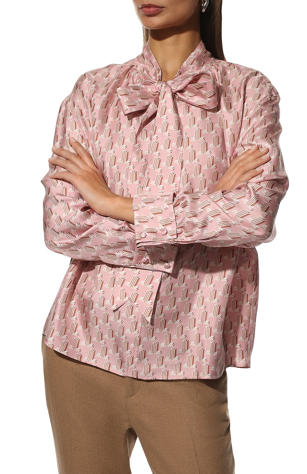 Шелковая блузка LANVIN, арт. RW-T00044-5210-P22, фото 3