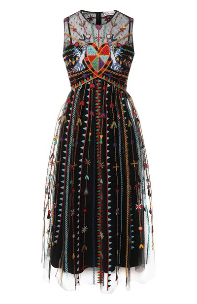 Женское платье-миди REDVALENTINO, арт. RR0VA02C/XEF