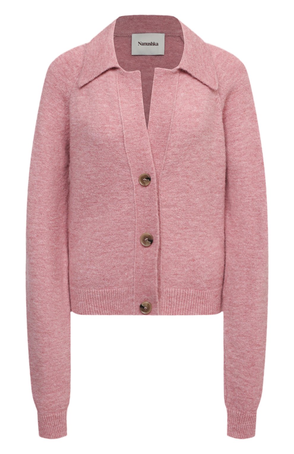 Кардиган NANUSHKA, арт. CADE_WASHED PINK_FLUFFY KNIT, фото 1