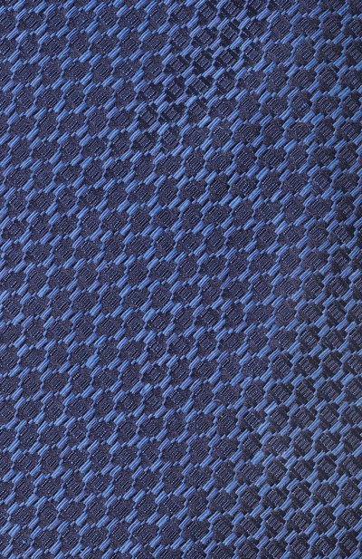 Галстук из шелка и льна CANALI темно-синего цвета по цене 23150 руб., арт. 18/HJ04547, фото 4 Галстук из шелка и льна CANALI, арт. 18/HJ04547, фото 4