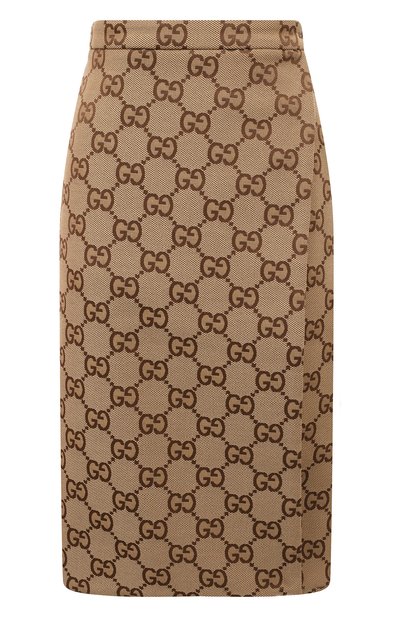 Хлопковая юбка GUCCI, арт. 677048 ZAH8G, фото 1