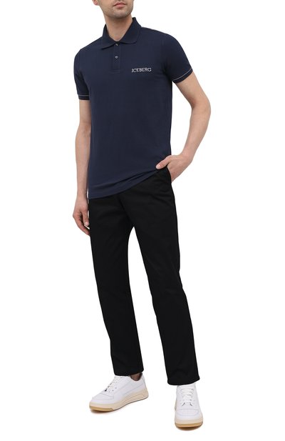 Хлопковое поло ICEBERG, арт. 21E I1P0/F032/6310, фото 2