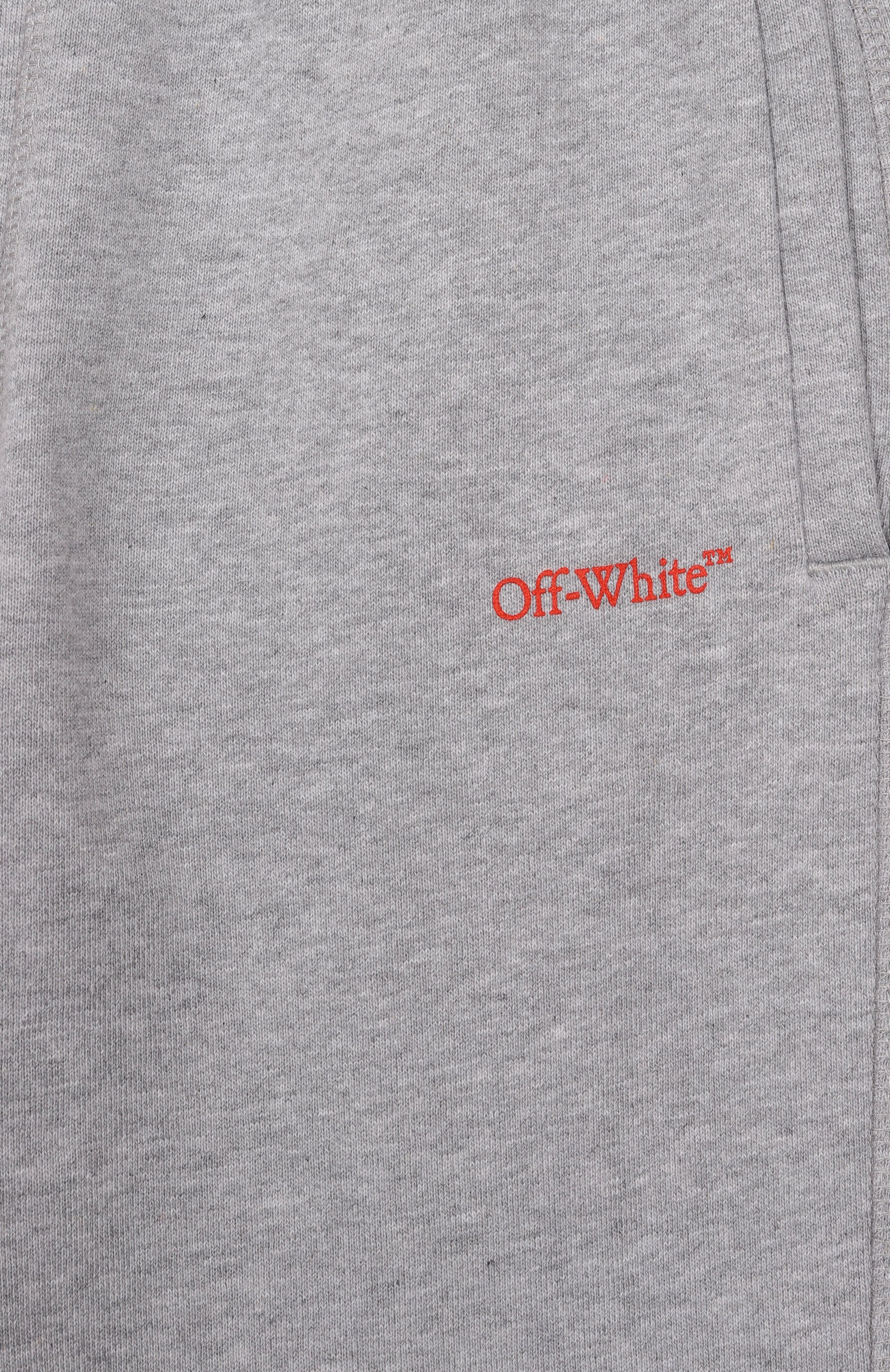 Хлопковые джоггеры OFF-WHITE, арт. 0BCH001S25FLE001/4-12, фото 3