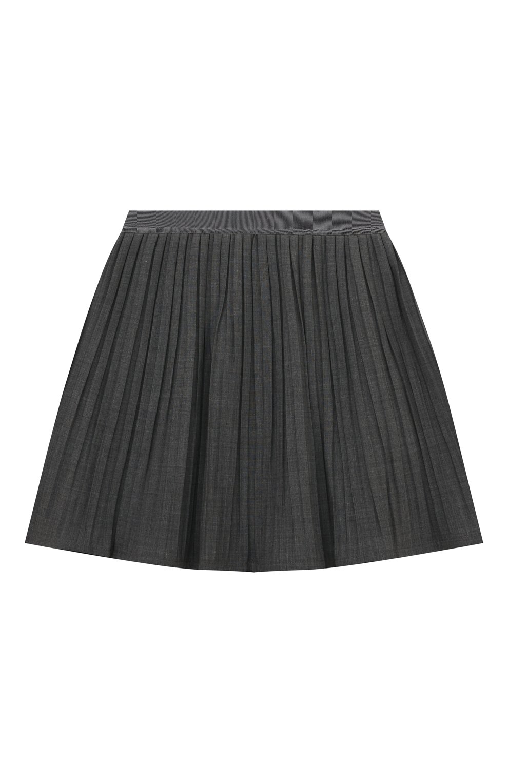 Плиссированная юбка ALETTA серого цвета по цене 10450 руб., арт. A220674L-14/4A-8A, фото 1 Плиссированная юбка ALETTA, арт. A220674L-14/4A-8A, фото 1