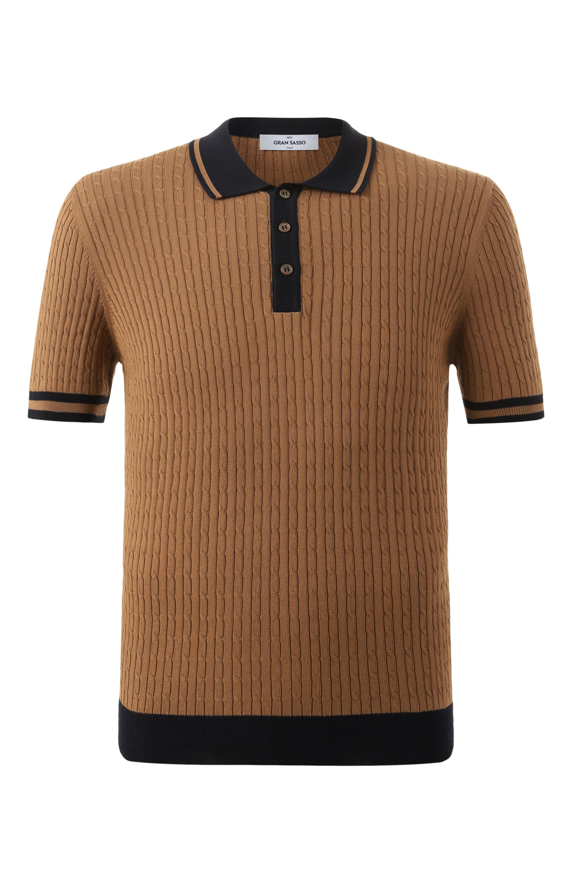 Хлопковое поло GRAN SASSO, арт. 57113/20625, фото 1