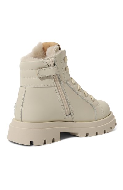 Кожаные ботинки MONNALISA, арт. 8CD016M, фото 3