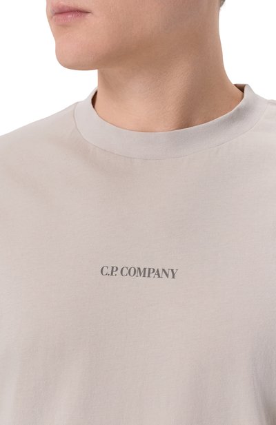 Хлопковая футболка C.P. COMPANY, арт. 20CMTS087A/005100W, фото 5
