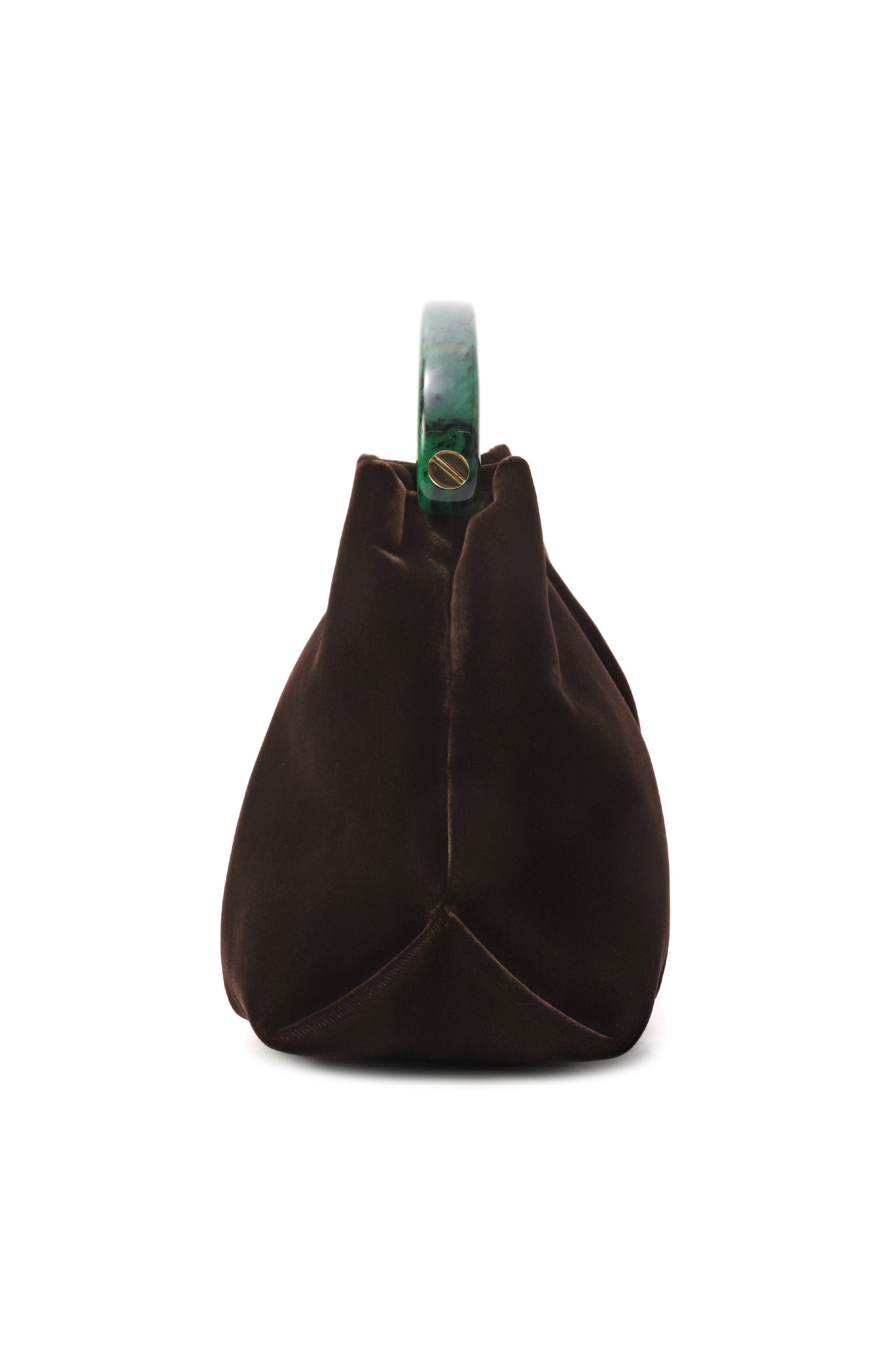 Сумка DRIES VAN NOTEN темно-коричневого цвета по цене 105000 руб., арт. 011524-653-704, фото 4 Сумка DRIES VAN NOTEN, арт. 011524-653-704, фото 4