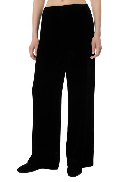 Брюки из вискозы и шелка TOTEME, арт. 241-WRB1044-FB0077, фото 3