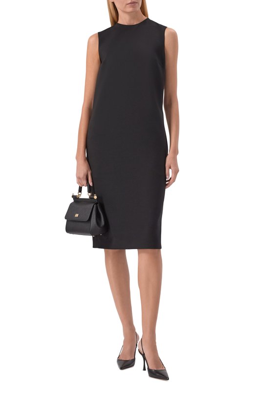 Шерстяное платье MVST M26.2PW.D029/F100 JERSEY BISTRETCH Чёрный  M26.2PW.D029/F100 JERSEY BISTRETCH Фото 2