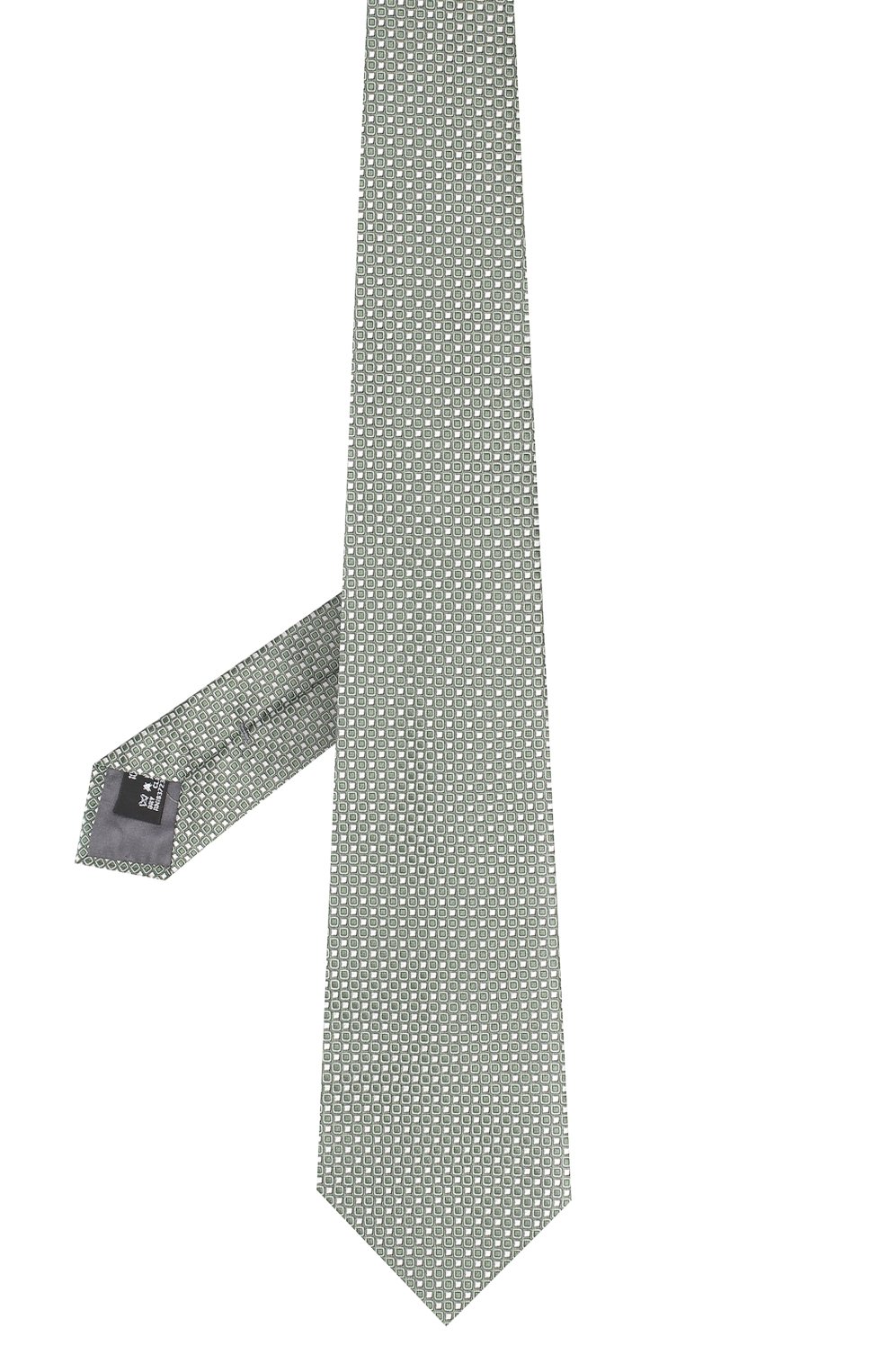 Шелковый галстук GIORGIO ARMANI зеленого цвета по цене 24050 руб., арт. 360054/9P931, фото 2 Шелковый галстук GIORGIO ARMANI, арт. 360054/9P931, фото 2