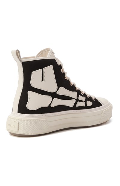 Текстильные кеды skel court hi  AMIRI, арт. AMF0SR1149, фото 5