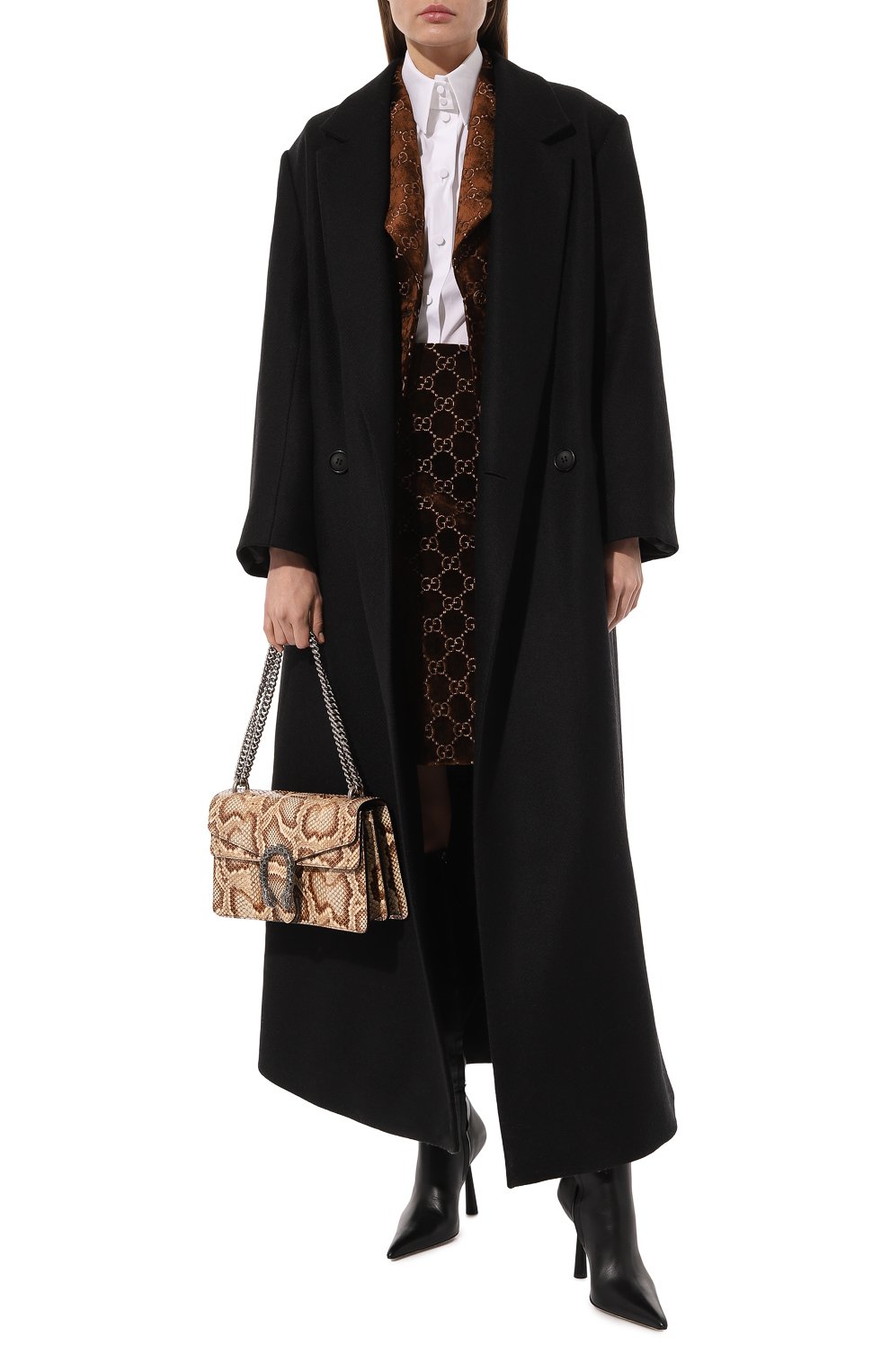 Сумка dionysus small из кожи питона GUCCI, арт. 400249 LZLBX, фото 7