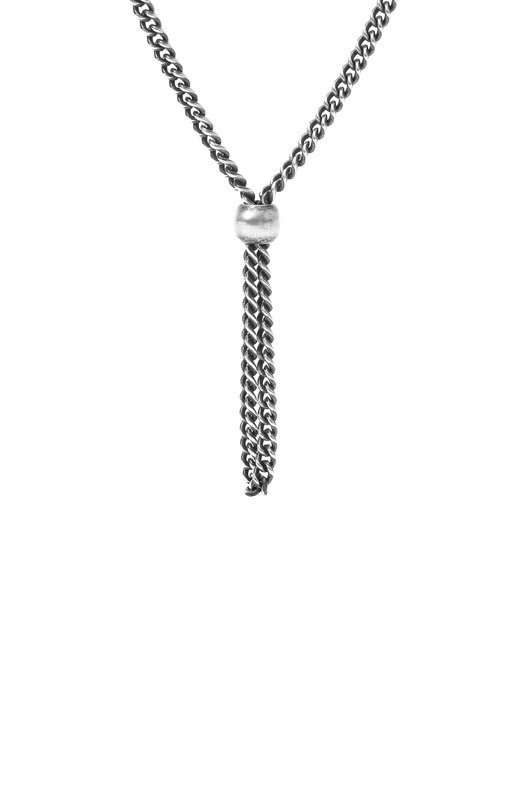 Колье Ann Demeulemeester B0013514/JW020 Серебряный  B0013514/JW020 Фото 4