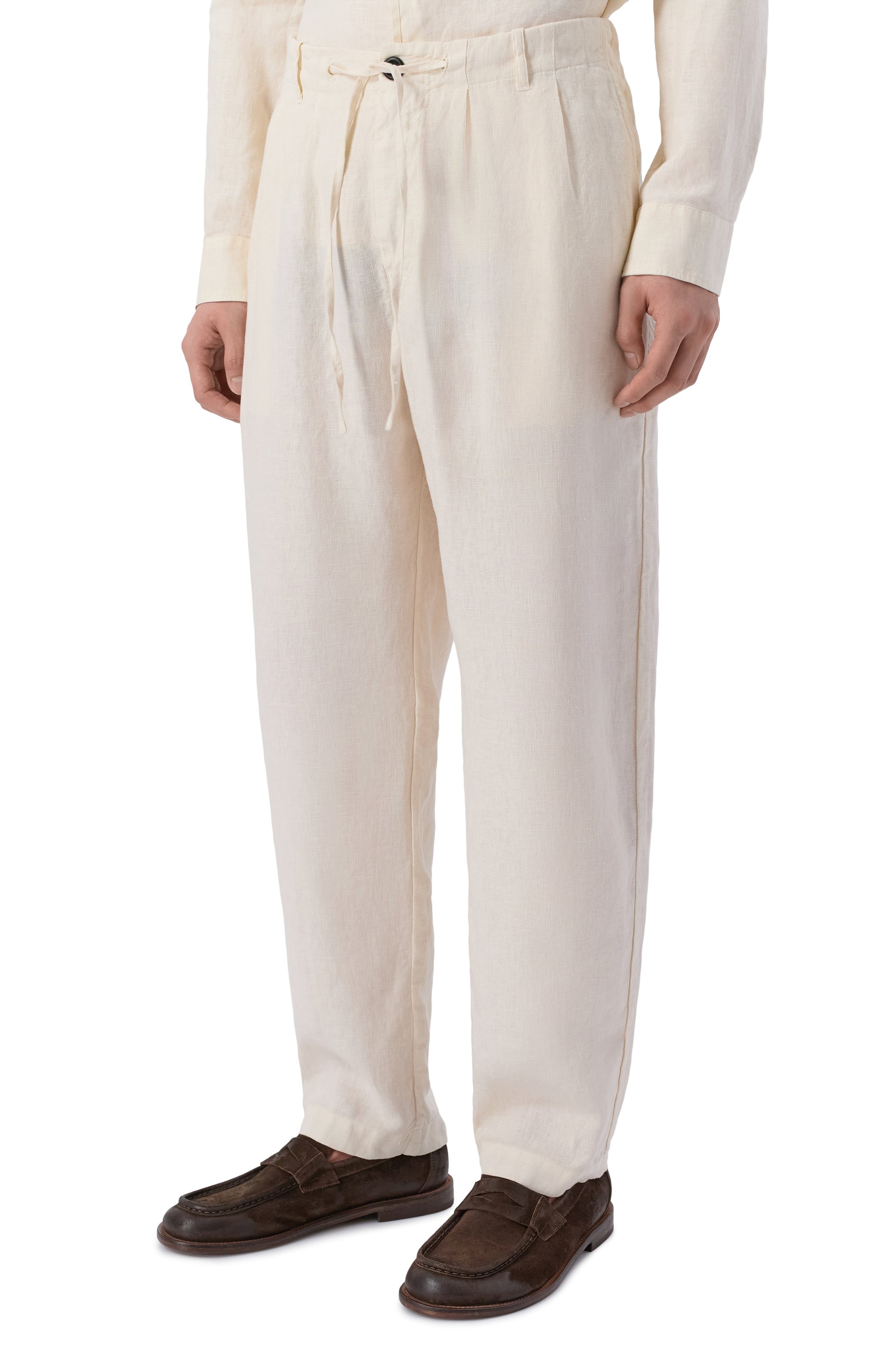 Льняные брюки HANNES ROETHER, арт. PA21PER.602, фото 3