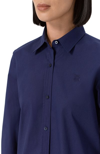 Хлопковая рубашка HUGO, арт. 50496339, фото 5