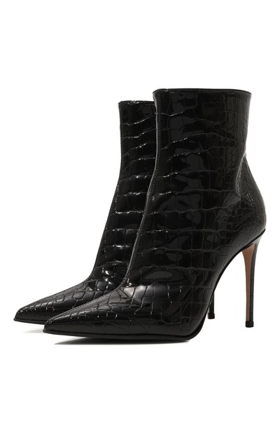 Ботильоны LE SILLA черного цвета по цене 92950 руб., арт. 2039A090R1PPLYL, фото 1 Ботильоны LE SILLA, арт. 2039A090R1PPLYL, фото 1