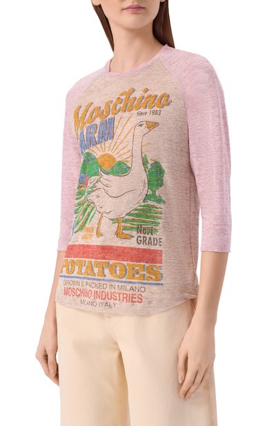 Льняной пуловер MOSCHINO, арт. A1202/0443, фото 3