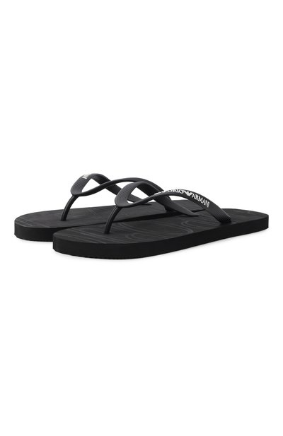 Мужские резиновые шлепанцы EMPORIO ARMANI, арт. EX000041/AF22188