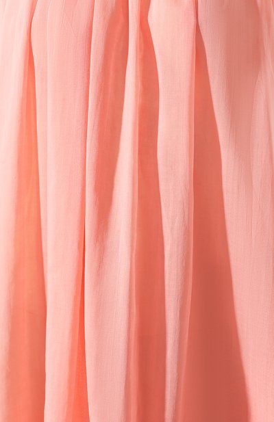 Хлопковое платье A MERE CO кораллового цвета по цене 44550 руб., арт. AMC-R20-G5-69, фото 5 Хлопковое платье A MERE CO, арт. AMC-R20-G5-69, фото 5