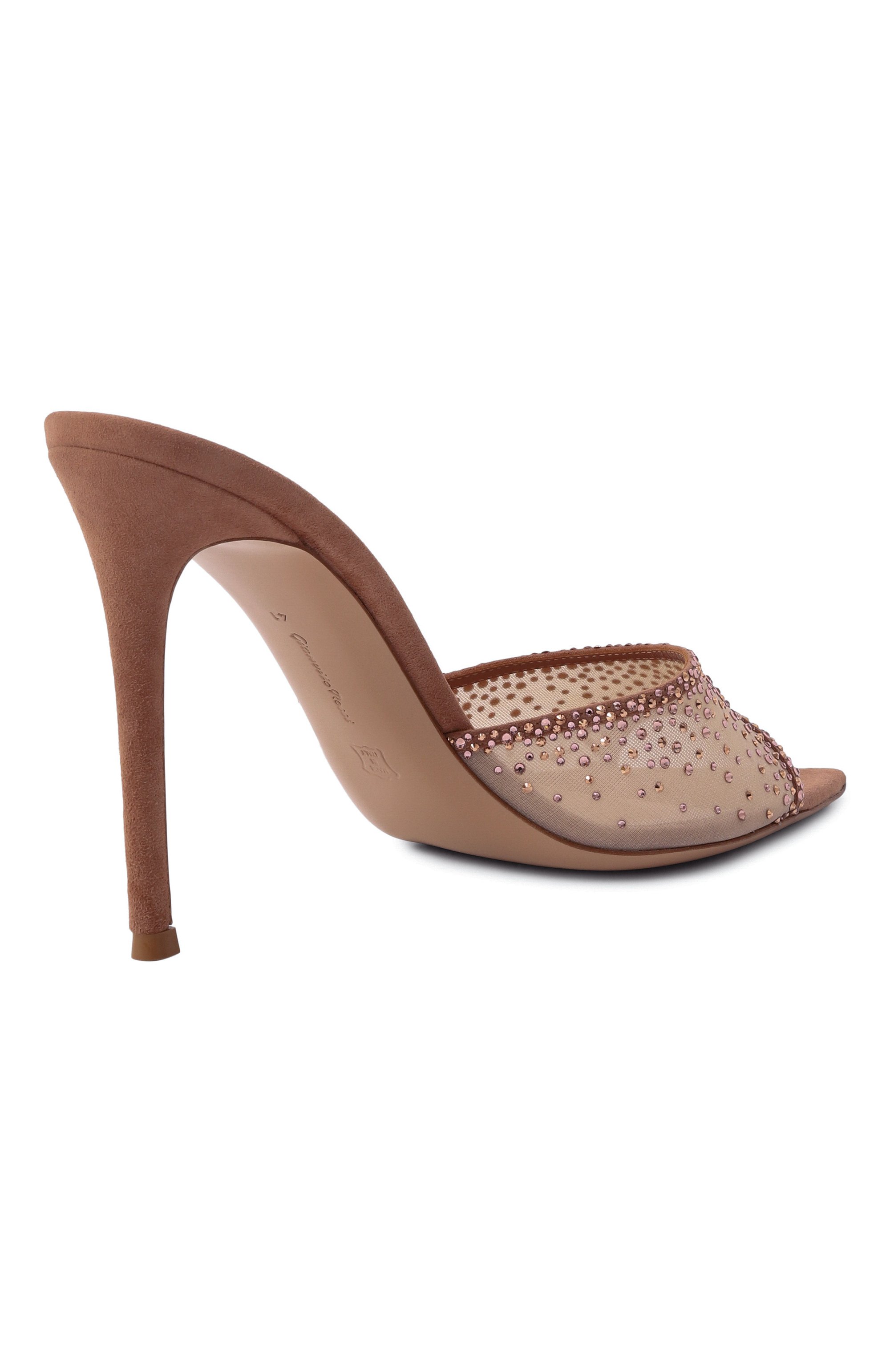 Комбинированные мюли rania 105 GIANVITO ROSSI, арт. G16730.15RIC.C0ZPRND, фото 5