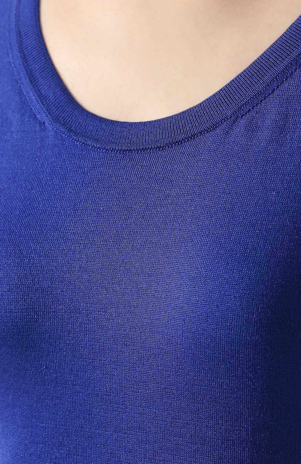 Топ из смеси шелка и хлопка LORO PIANA, арт. FAI5014, фото 5