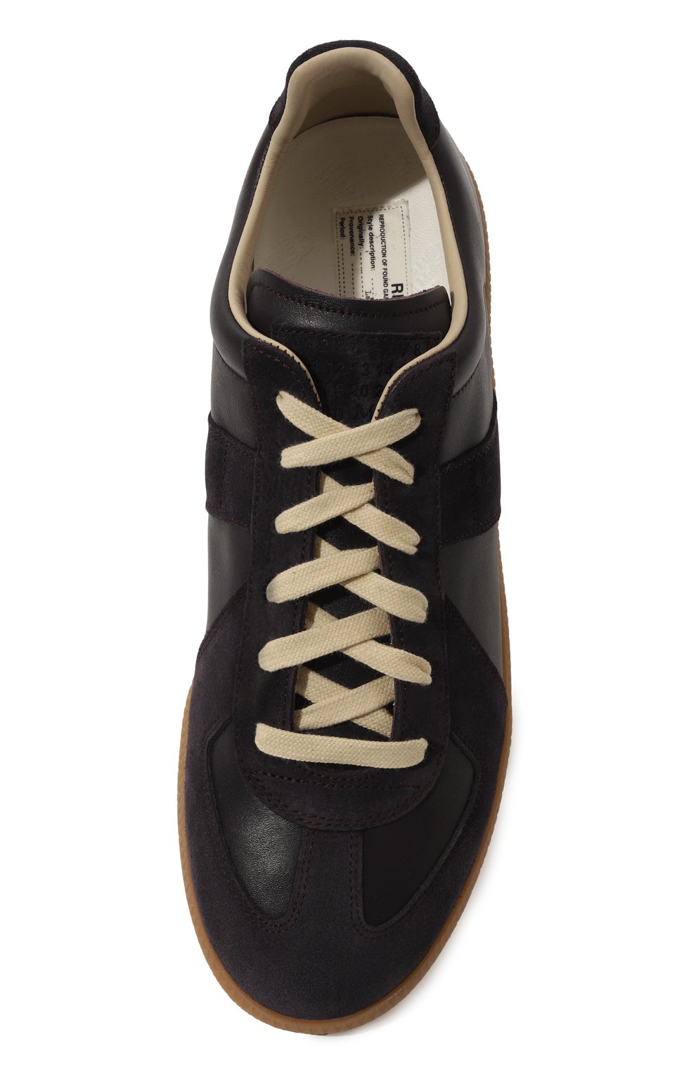 Кожаные кеды replica MAISON MARGIELA, арт. S57WS0236/P1895, фото 6