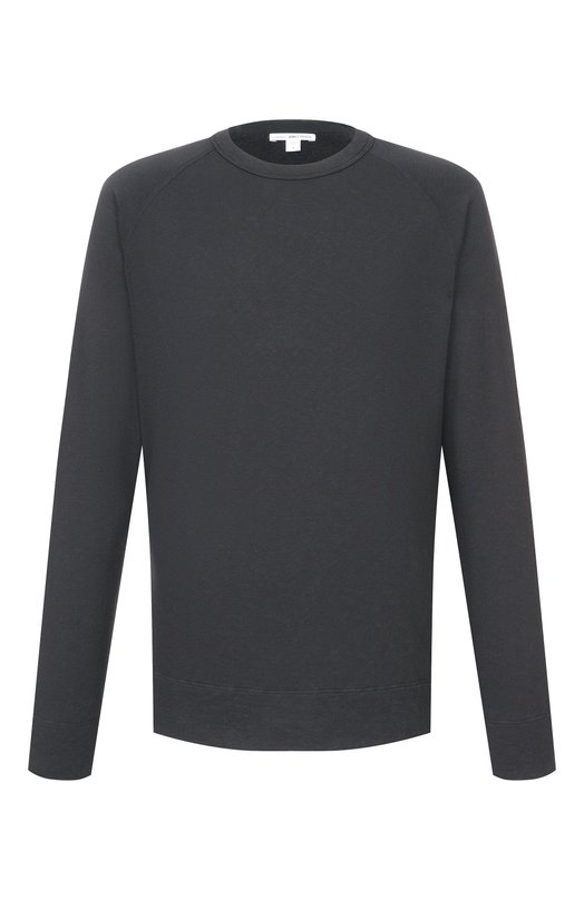 Хлопковый свитшот James Perse MXA3278 Серый MXA3278