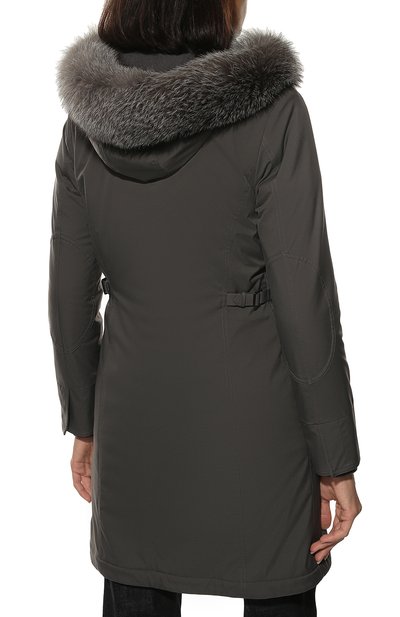 Парка с меховой отделкой капюшона LORO PIANA, арт. FAE5502, фото 4