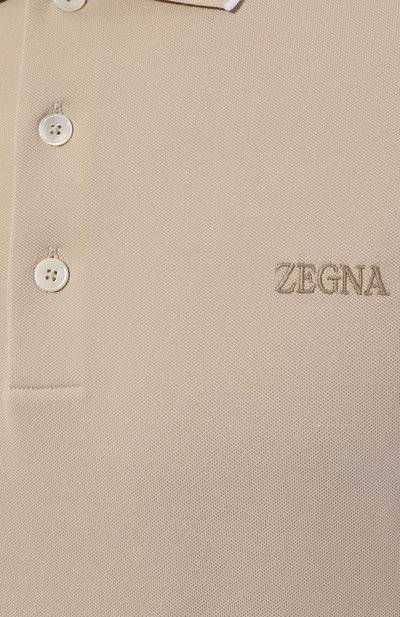Хлопковое поло ZEGNA, арт. UD358A7/D746, фото 5