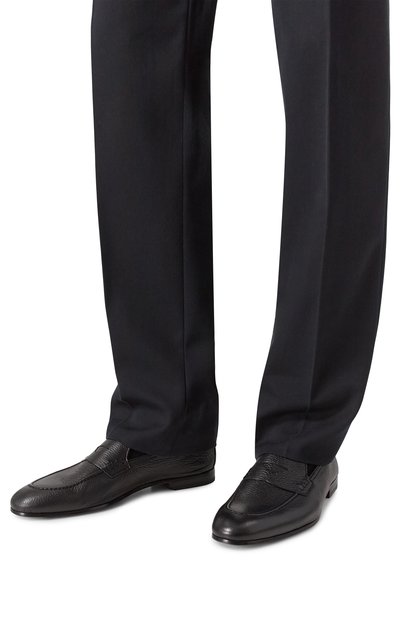 Кожаные пенни-лоферы DOUCAL'S, арт. DU2983PANNUF054N, фото 3