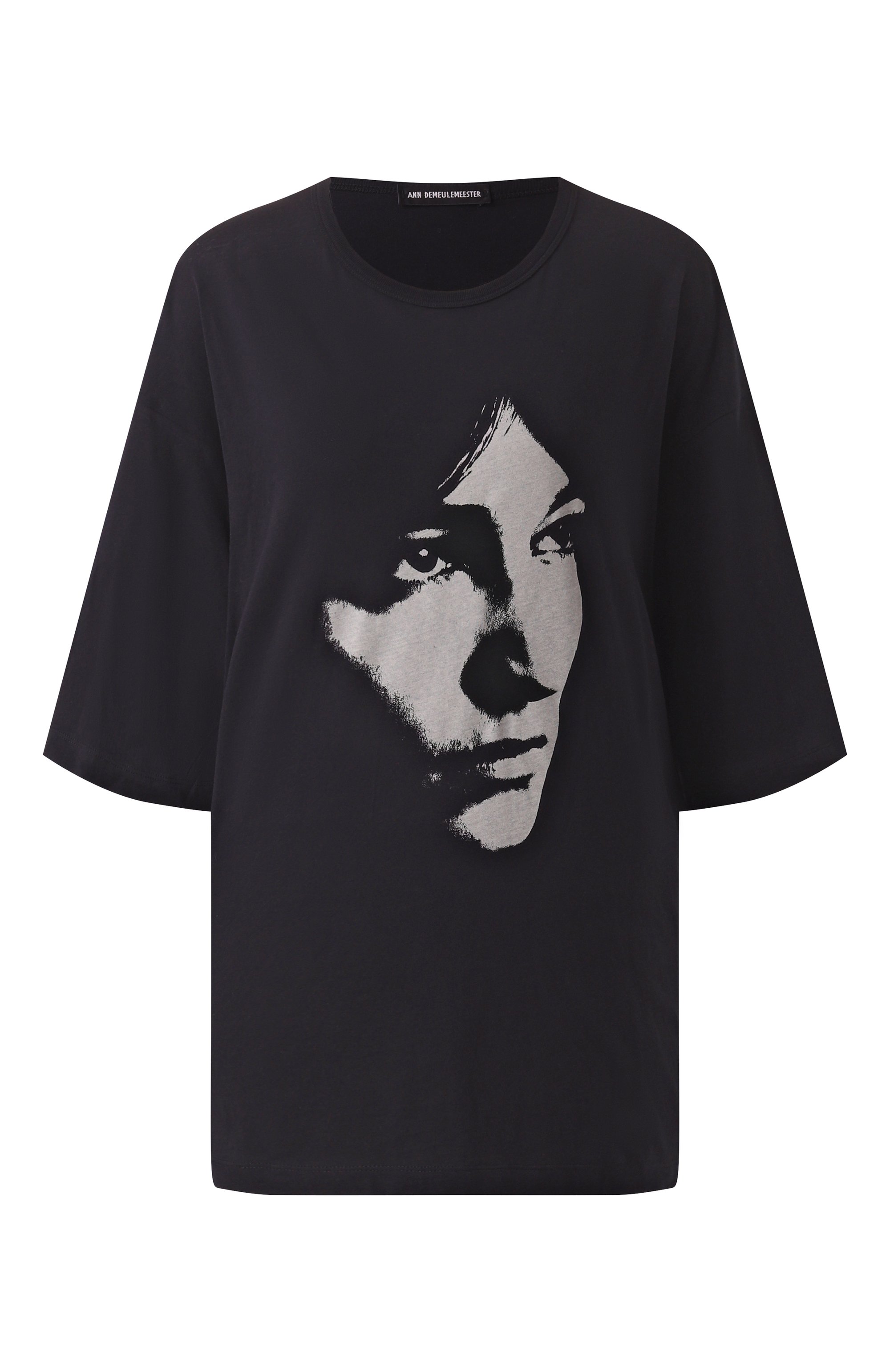 Хлопковая футболка ANN DEMEULEMEESTER, арт. B0012552/FA206, фото 1