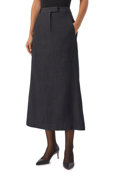 Шерстяная юбка LE17SEPTEMBRE, арт. LS2579SK002ECH, фото 3