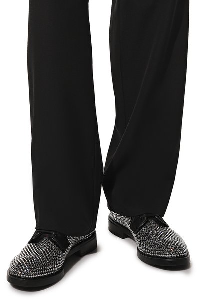 Текстильные дерби PRADA, арт. 2EA151-2AWL-F0Z2D-G000, фото 3