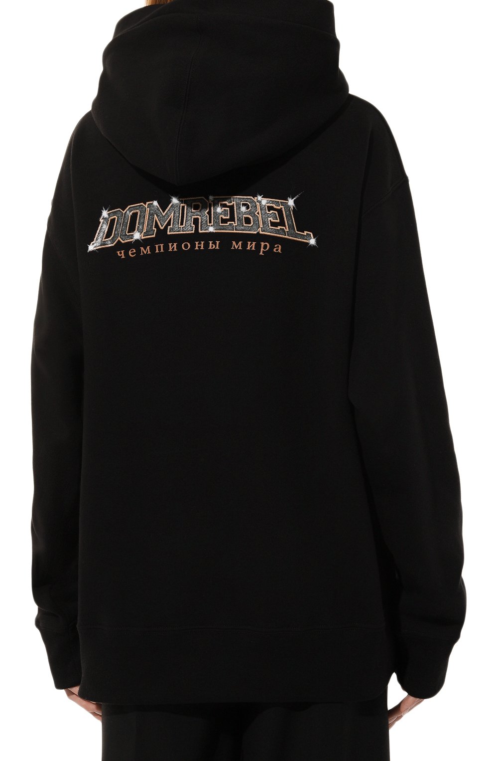 Хлопковое худи DOMREBEL, арт. PUNCHLINE/H00DIE, фото 4