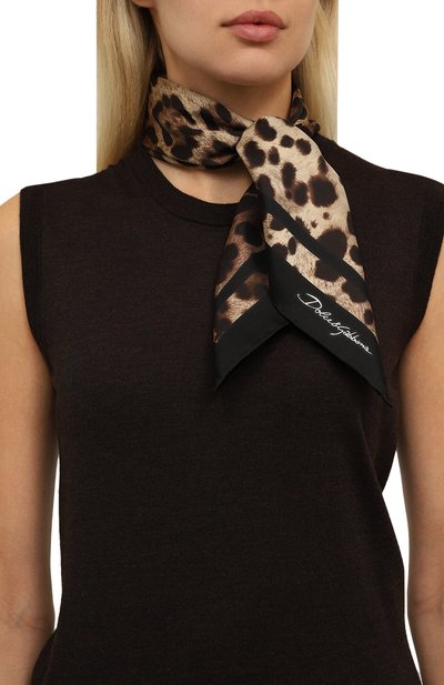 Женский шелковый платок DOLCE & GABBANA, арт. FN092R/GDCF5