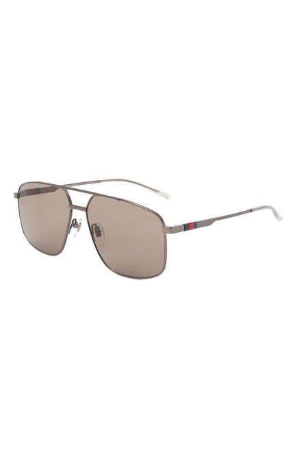 Женские солнцезащитные очки GUCCI коричневого цвета, арт. GG1676S 003 | Фото 1 (Региональные ограничения белый список (Axapta Mercury): Не проставлено; Нос: Не проставлено)