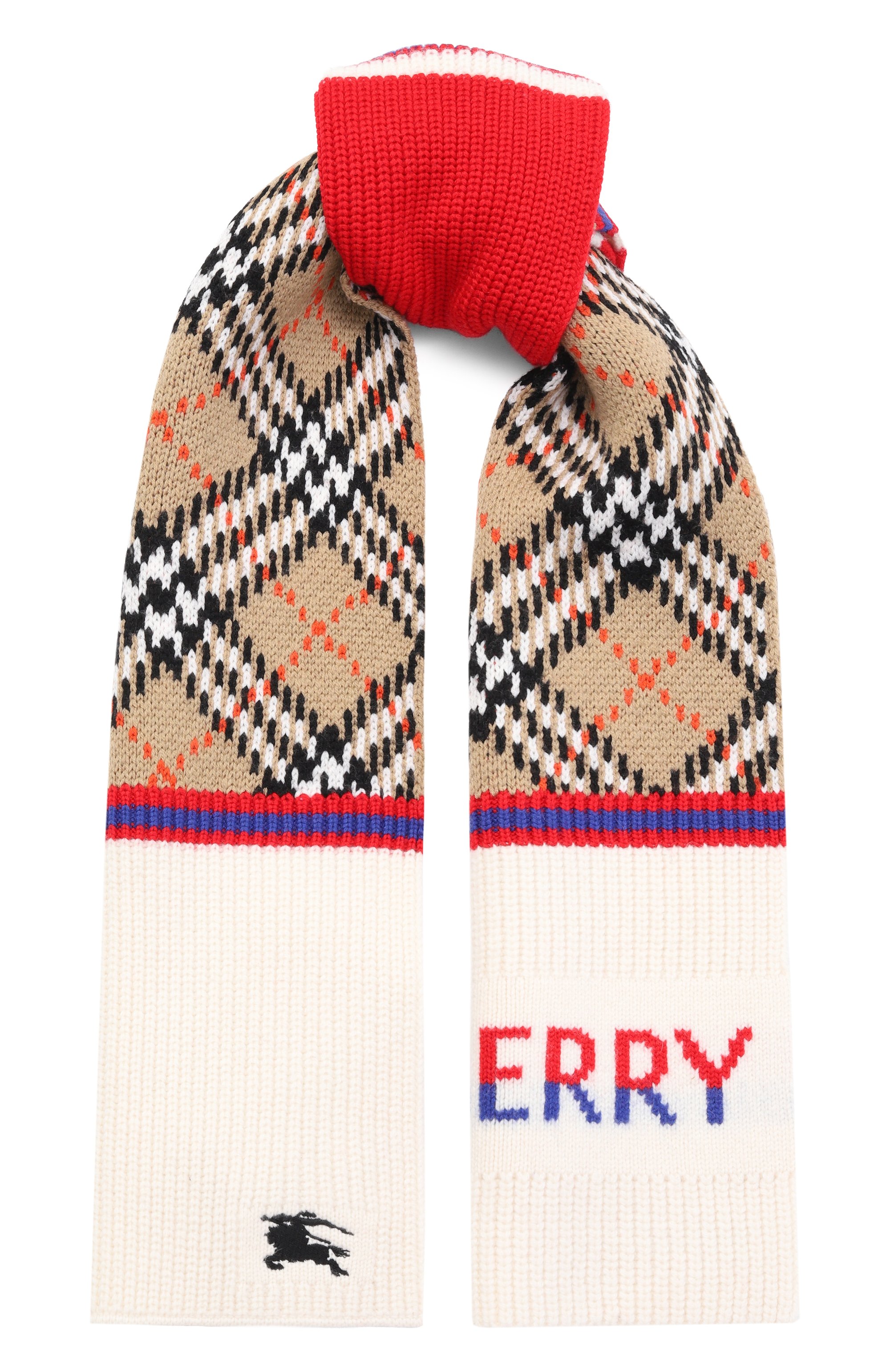 Шерстяной шарф BURBERRY, арт. 8117380, фото 1