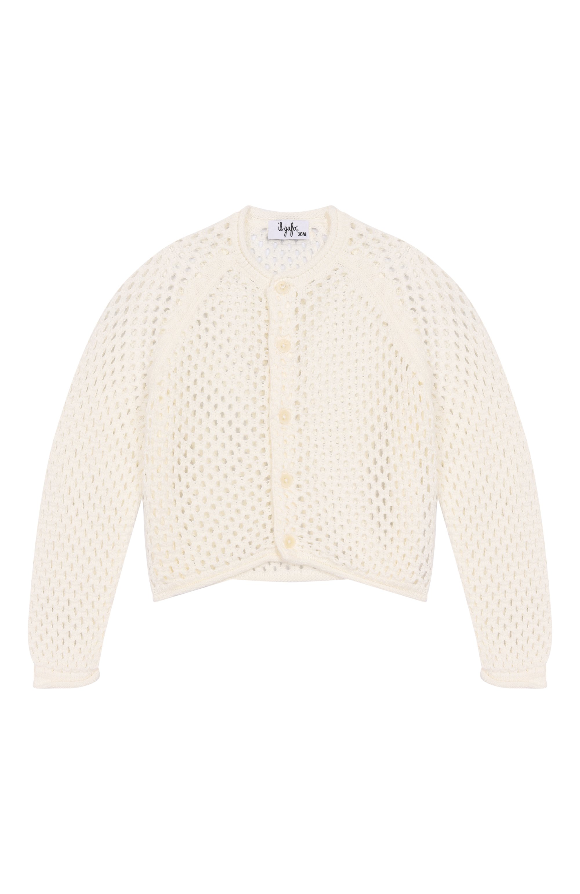 Хлопковый кардиган IL GUFO, арт. P25GF440EM109/2A-4A, фото 1