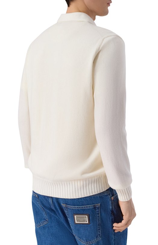 Кашемировый кардиган Gran Sasso 57151/20206 Кремовый  57151/20206 Фото 4