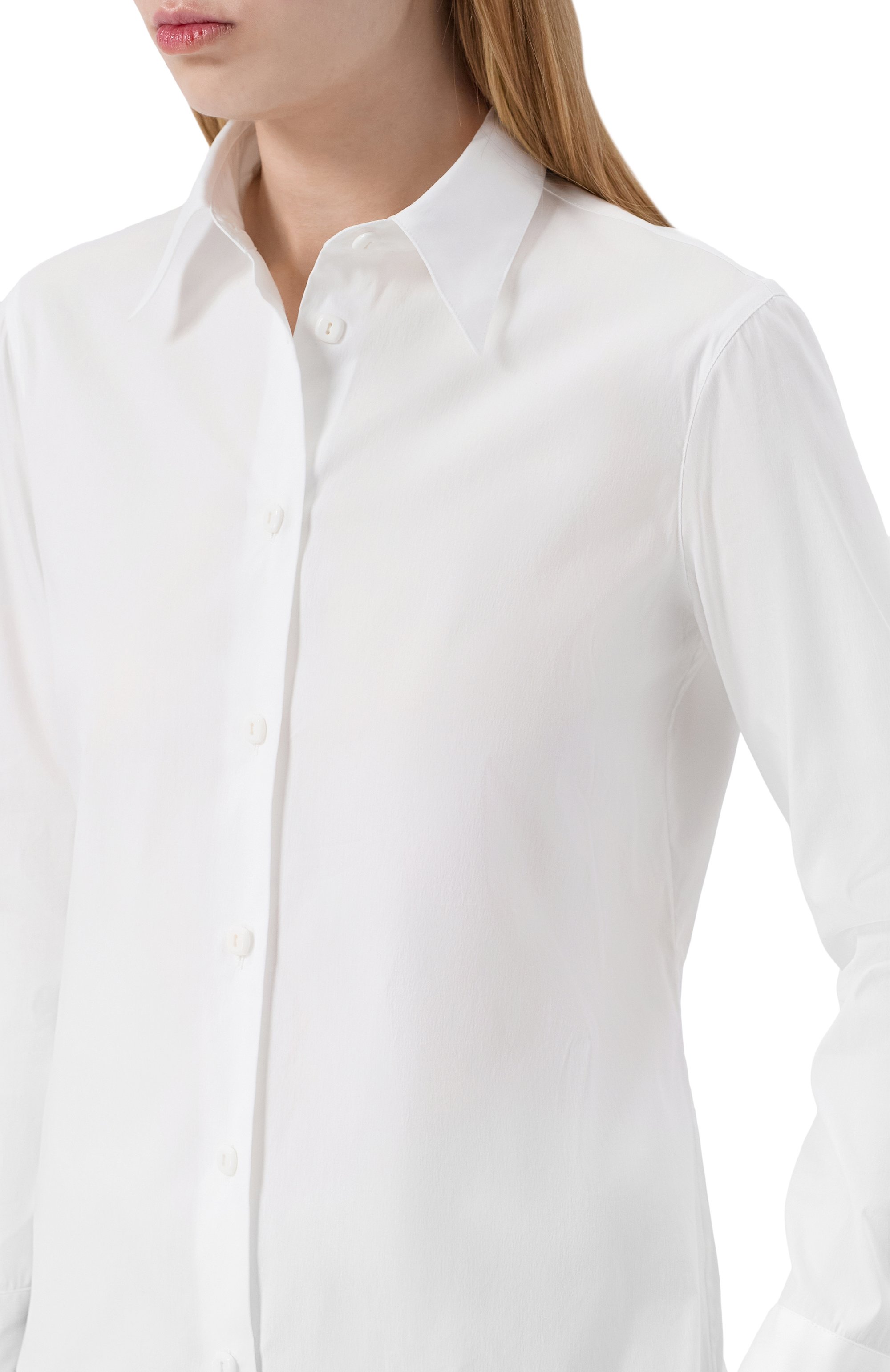 Хлопковая рубашка GIORGIO ARMANI, арт. 8CHCCZ31/TZ161, фото 5