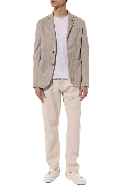 Пиджак из хлопка и льна L.B.M. 1911, арт. 2811/35207, фото 2