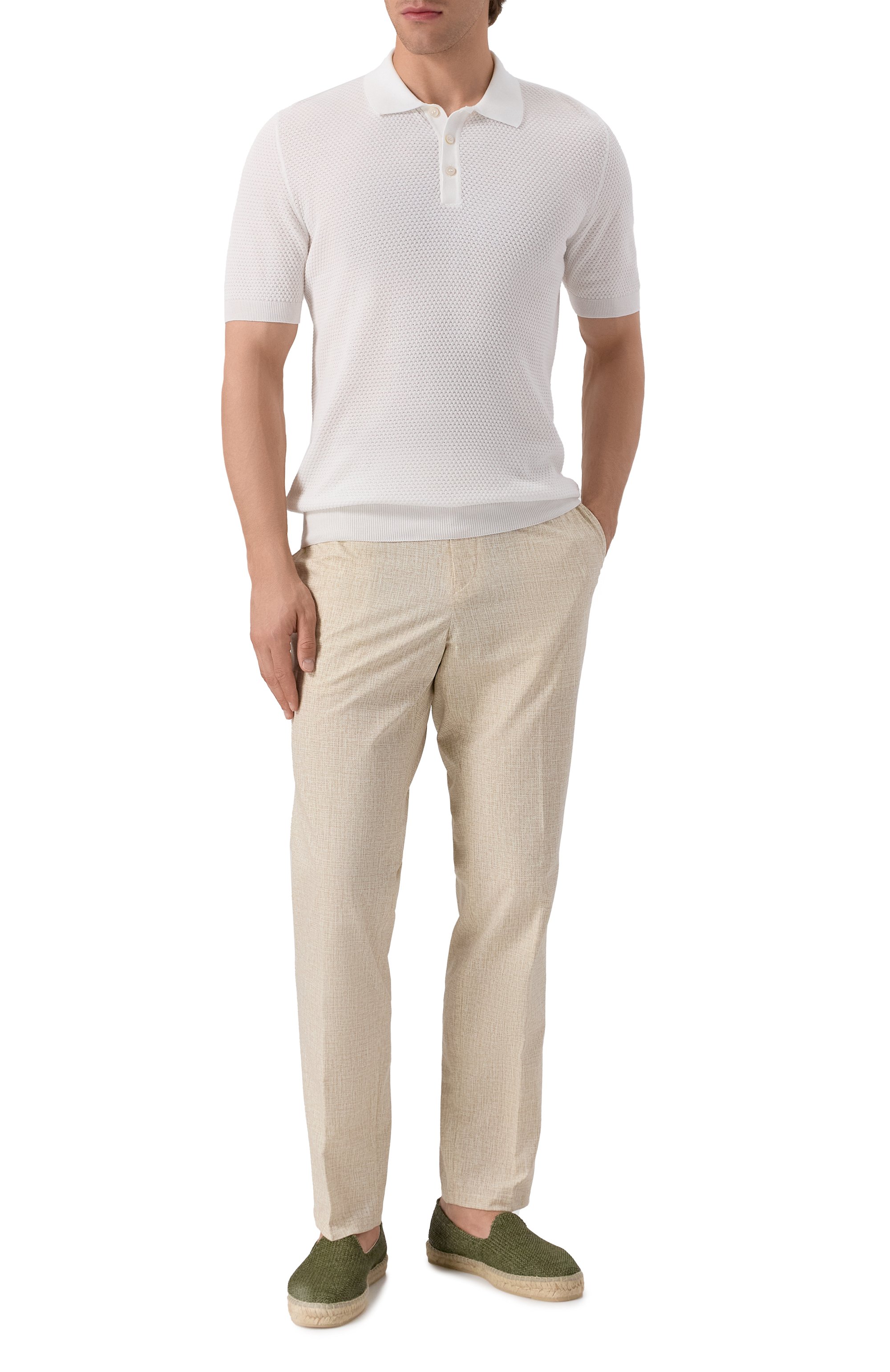 Эспадрильи из рафии MANEBI зеленого цвета по цене 17150 руб., арт. H 1.3 C0, фото 2 Эспадрильи из рафии MANEBI, арт. H 1.3 C0, фото 2