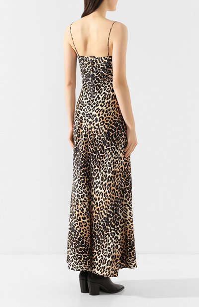 Шелковое платье GANNI, арт. F3689, фото 4