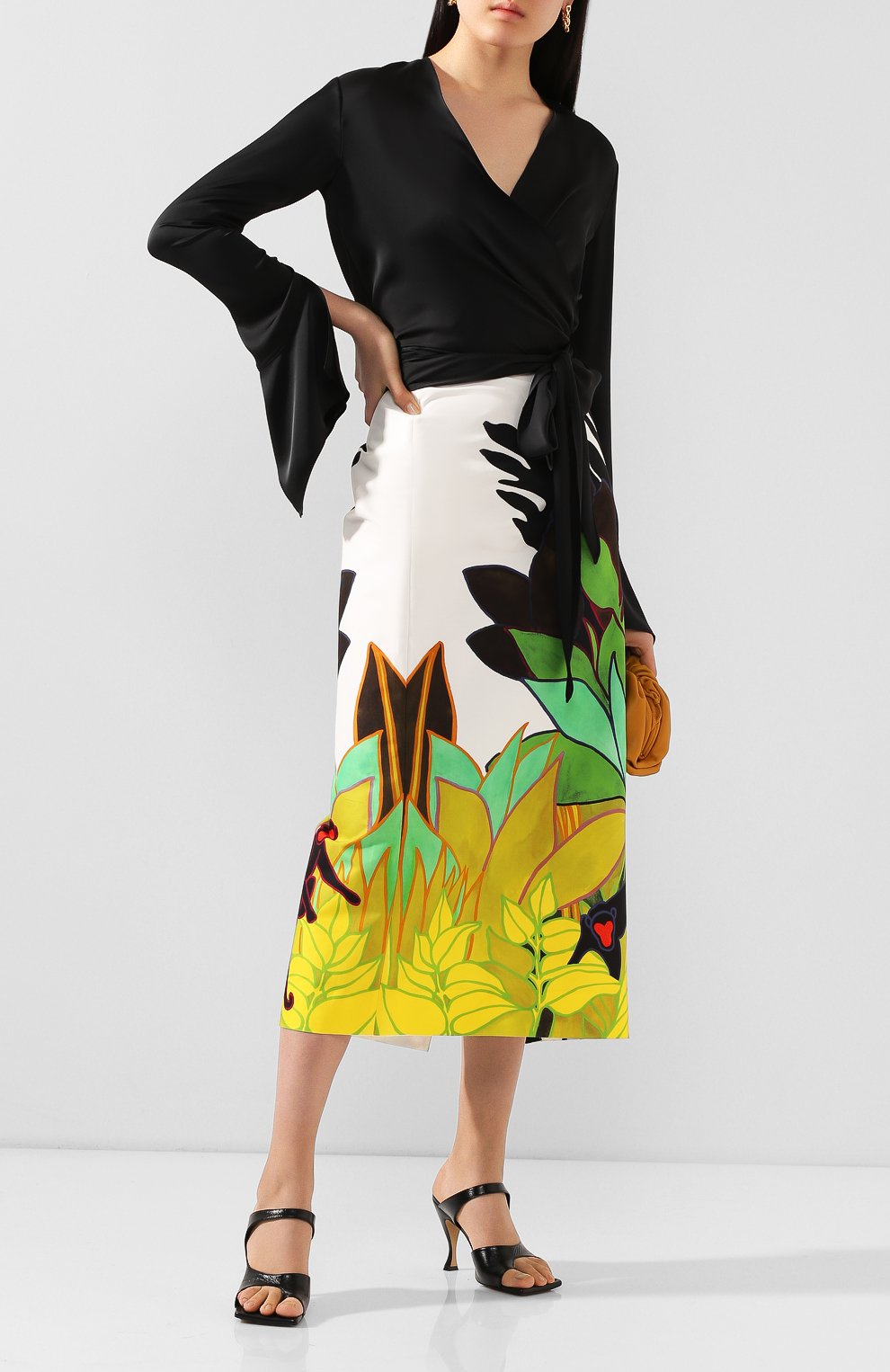 Атласная блузка LANVIN, арт. RW-T0680U-3950-E20, фото 2