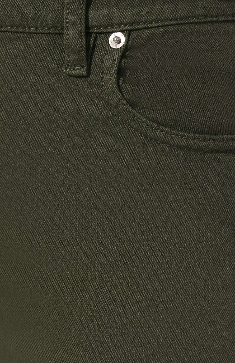 Джинсы KENZO хаки цвета по цене 31950 руб., арт. F962PA2706EL, фото 5 Джинсы KENZO, арт. F962PA2706EL, фото 5