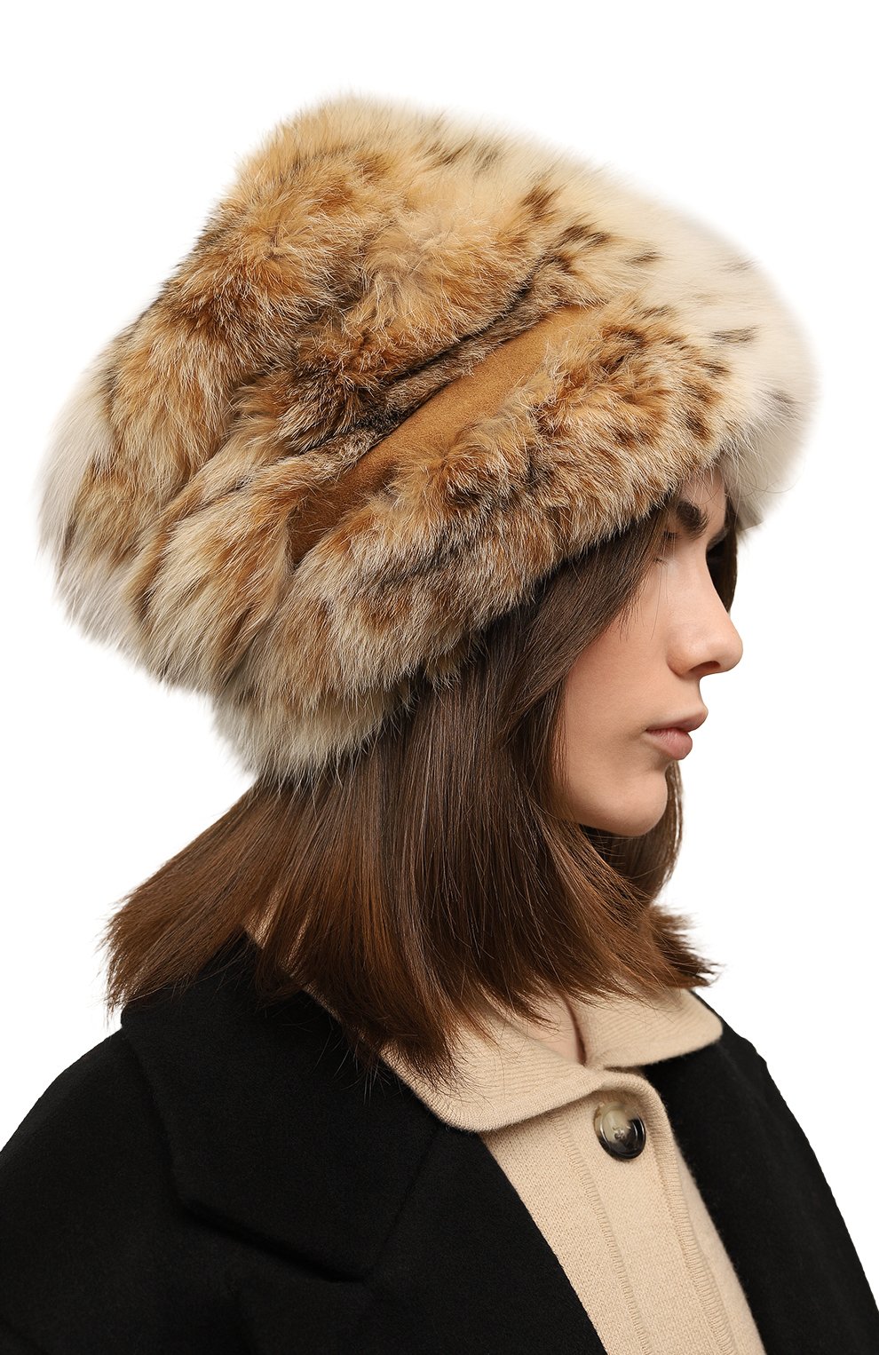 Шапка из меха рыси FURLAND, арт. 0016307210001300018, фото 2